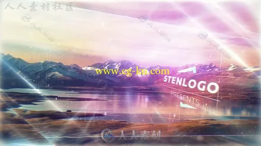 唯美优雅镜面效果照片展示幻灯片相册动画AE模板Videohive Elegant Slideshow 1的图片1