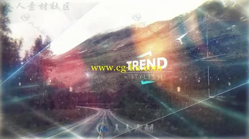 唯美优雅镜面效果照片展示幻灯片相册动画AE模板Videohive Elegant Slideshow 1的图片3