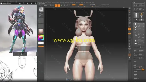 3D游戏艺术家职业终极指南视频教程第二季 CUBEBRUSH ULTIMATE CAREER GUIDE 3D ART的图片12