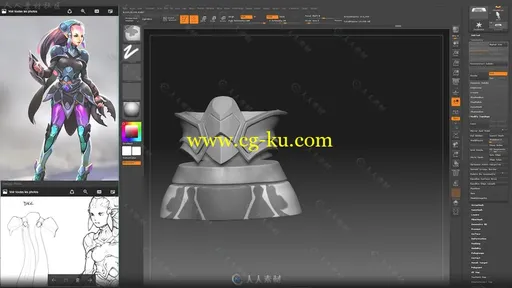 3D游戏艺术家职业终极指南视频教程第二季 CUBEBRUSH ULTIMATE CAREER GUIDE 3D ART的图片23