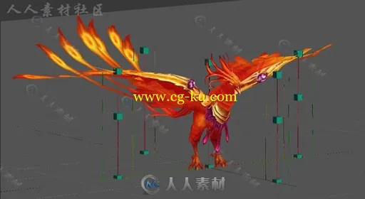 回合制游戏《斗将魂》角色合集3D模型的图片1