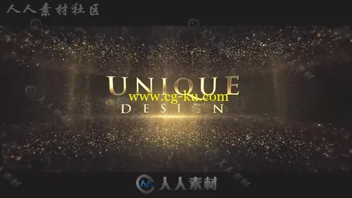 华丽金色颁奖典礼金属质感标题预告片视频包装AE模板 Videohive Awards Titles 200的图片3