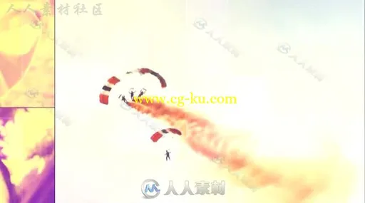 动感网格切换照片展示幻灯片相册动画AE模板 Videohive Intro 20206254的图片3