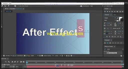 AE字体动画制作视频教程After Effects Text Animation-cmiVFX的图片6