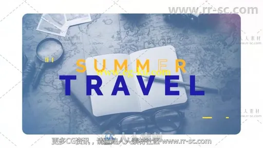 浪漫夏季美丽光晕展示情侣纪录片视频包装AE模板 Videohive Summer Slideshow 20084的图片2