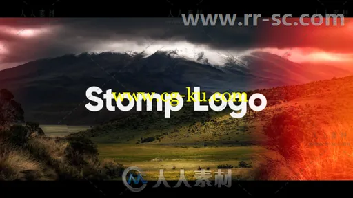 动感圆环图文转动标志展示幻灯片Logo演绎AE模板 Videohive Stomp Logo 20161594的图片1