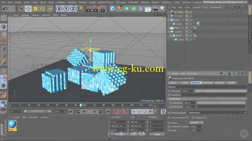 C4D动画特效核心技术训练视频教程 PLURALSIGHT CINEMA 4D MOGRAPH FUNDAMENTALS的图片5