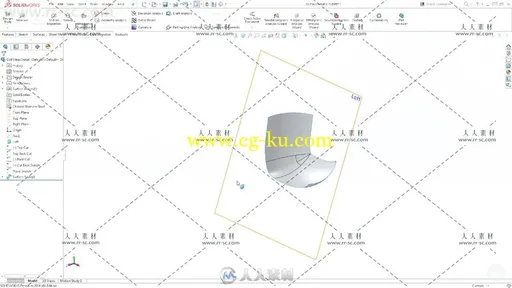 Solidworks表面建模高效技巧视频教程 PLURALSIGHT GET STARTED WITH SOLIDWORKS SU的图片2