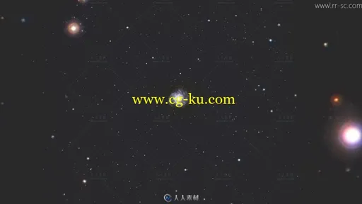 梅西尔和梅西尔天体星团高清实拍视频素材的图片1