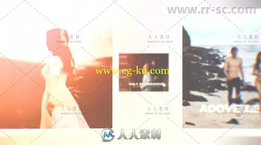 美丽光晕优雅时尚照片空间切换幻灯片相册动画AE模板Videohive Photo Slideshow 20的图片11