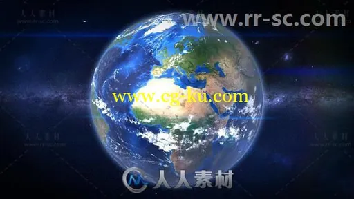 地球俯冲缩放到达指示地点动画工具展示幻灯片AE模板Videohive Earth Zoom Customi的图片3