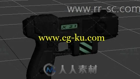 美国泰瑟电击枪Taser3D模型的图片1