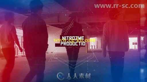 创意美丽光晕字母合成图片展示幻灯片相册动画AE模板Videohive Inspire Reel 20270的图片1