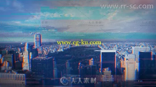 创意美丽光晕字母合成图片展示幻灯片相册动画AE模板Videohive Inspire Reel 20270的图片3