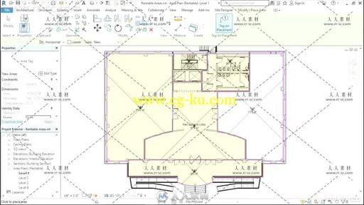 Revit区域计算技术训练视频教程 Revit Areas的图片3