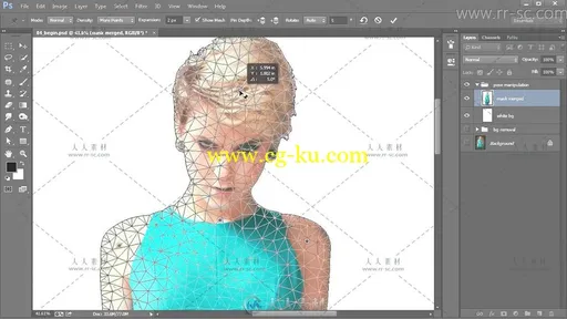 Photoshop 中的恐怖僵尸照片操作技巧视频教程的图片4