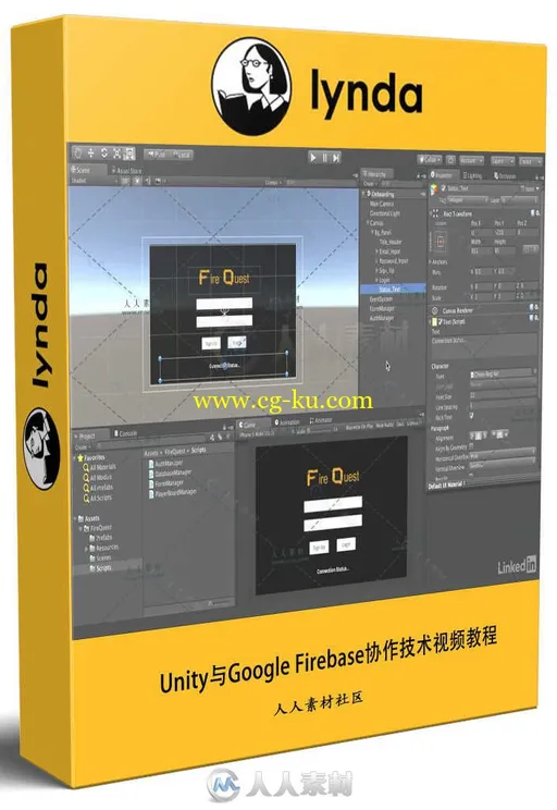 Unity与Google Firebase协作技术视频教程 Unity Working with Google Firebase的图片1