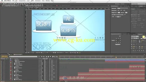 AE高级脚本使用技术视频教程 SKILLSHARE SPEEDING UP YOUR AFTER EFFECTS WORKFLOW的图片2