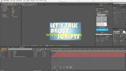 AE高级脚本使用技术视频教程 SKILLSHARE SPEEDING UP YOUR AFTER EFFECTS WORKFLOW的图片3