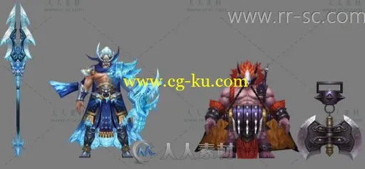 精美端游武侠巨制《大唐》3D模型集合的图片13