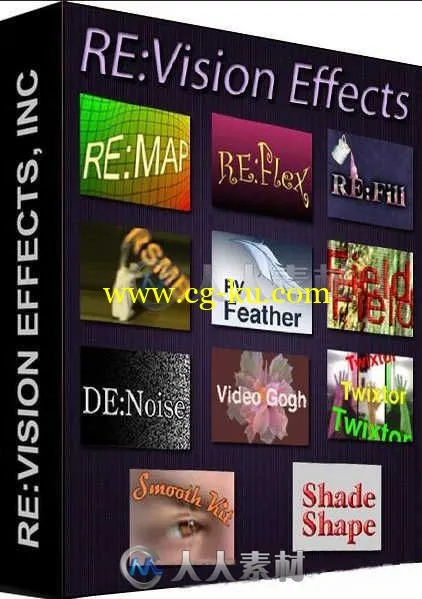 ReVisionFX视频特效插件合辑V2017.07版 REVISIONFX COLLECTION JULY 2017 WIN MAC LNX的图片1