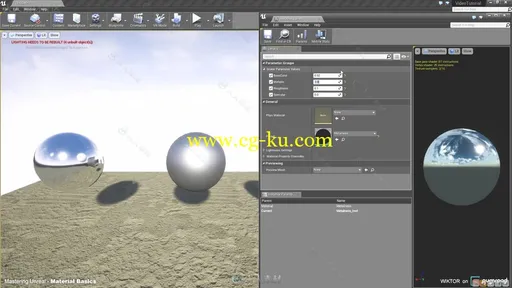 UE4游戏材质技术基础训练视频教程 GUMROAD MASTERING UE4 MAT的图片2