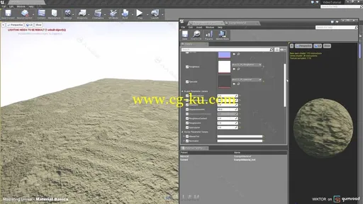 UE4游戏材质技术基础训练视频教程 GUMROAD MASTERING UE4 MAT的图片3