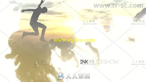 优雅水墨烟雾展示照片幻灯片相册动画AE模板 Videohive Ink Slideshow 12 Transiti的图片3