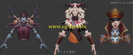 车希刚蒲贵大神精品3D模型整合包的图片3