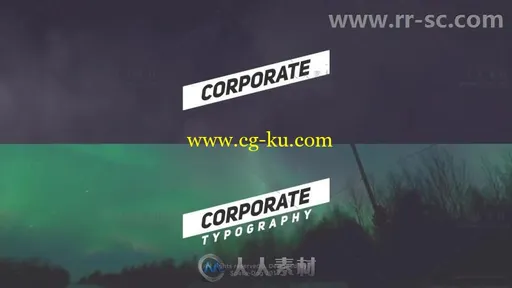 干净清晰的文字标题排版动画展示幻灯片AE模板 Videohive Clean Titles 20265516的图片4