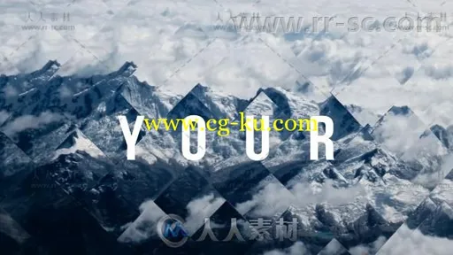 创意明亮菱形网格图文展示幻灯片相册动画AE模板Videohive Rhythm Stomp Opener 20的图片1