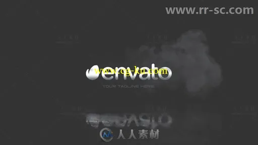 震撼火焰燃烧烟雾展示电影标志Logo演绎AE模板 Videohive Fire Reveal Logo 20264409的图片3