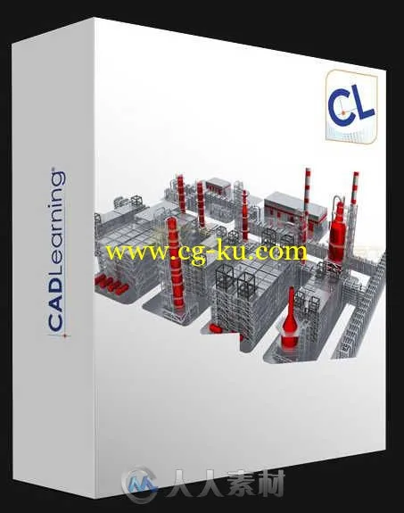 AutoCAD Plant 3D学习指南视频教程 CAD LEARNING TUTORIAL AUTOCAD PLANT 3D的图片1