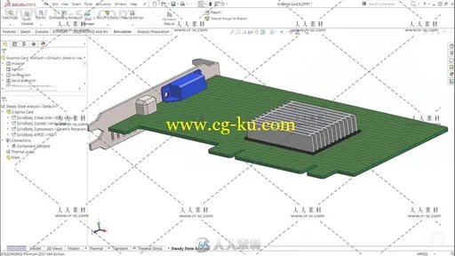 Solidworks固态热分析技术视频教程 PLURALSIGHT SOLIDWORKS SIMULATION THERMAL AN的图片2