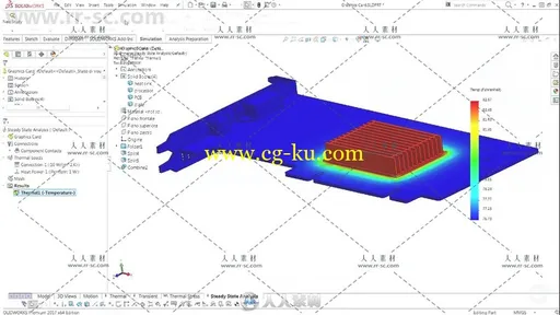 Solidworks固态热分析技术视频教程 PLURALSIGHT SOLIDWORKS SIMULATION THERMAL AN的图片3