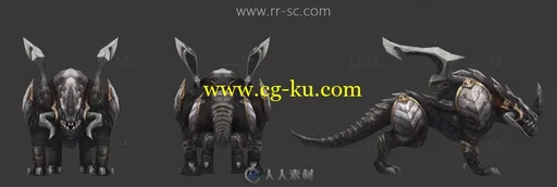 超精细战兽3D模型的图片2