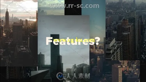 快速动感图文排版动画展示幻灯片相册动画AE模板Videohive Fast Typographic Promo的图片2