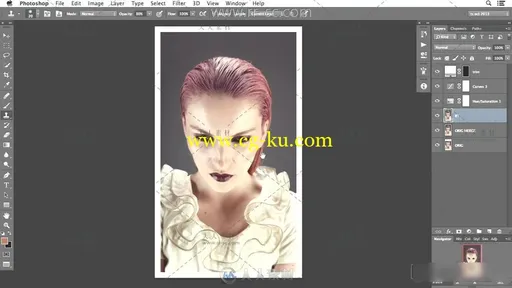 非常实用的 Photoshop 头发修饰技术视频教程的图片1