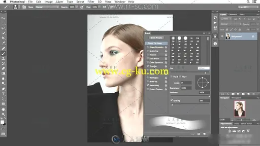 非常实用的 Photoshop 头发修饰技术视频教程的图片6