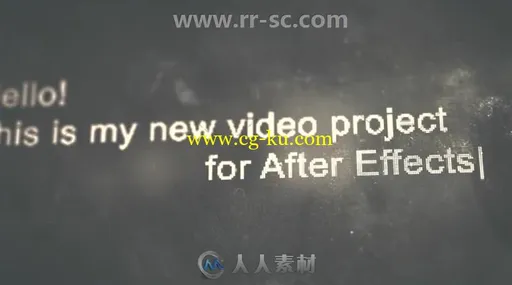 杂渍风格悬疑侦探故事军事战争预告片视频包装AE模板 Videohive Detective S的图片2