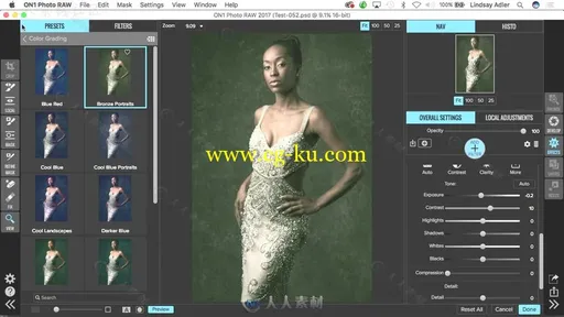 肖像照片色彩分级技术视频教程 CREATIVELIVE TRANSFORM YOUR IMAGES WITH COLOR GR的图片5