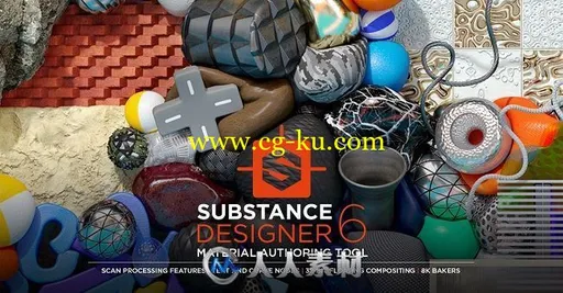 Substance Designer纹理材质制作软件V2017.1.2-403版 ALLEGORITHMIC SUBSTANCE DES的图片1