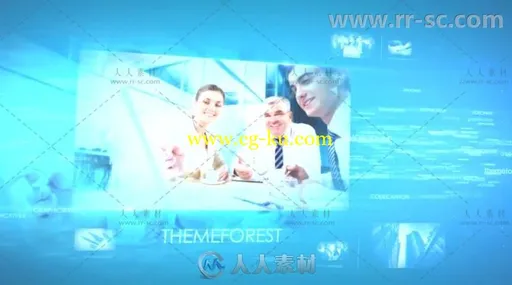 数字科技效果公司图片展示企业宣传视频包装AE模板 Videohive Digital Words 6761262的图片5