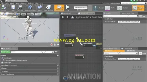 UE4游戏角色动画制作训练视频教程第四季 3DMOTIVE ANIMATION PIPELINE IN UE4 VOLU的图片4