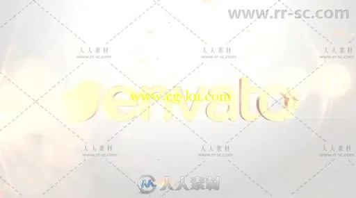 三维金银质感立体碎块合并标志展示Logo演绎AE模板Videohive 3D Gold And Silver S的图片3