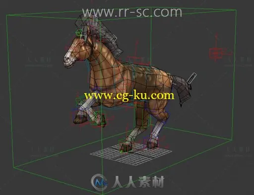 仙侠版天宫军马3D模型的图片3