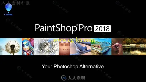 PaintShop专业相片编辑软件2018 V20.0.0.132版 Corel PaintShop Pro 2018 Ultimate的图片2