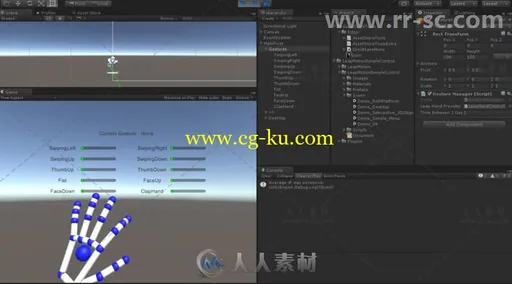 简单的跳跃运动控制脚本Unity游戏素材资源的图片1