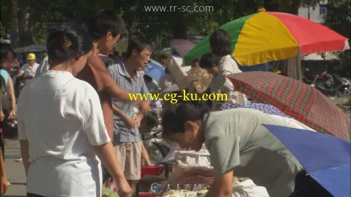 旅游登山和农贸市场各种干品实拍视频素材的图片2