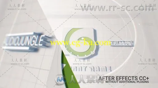 干净明亮的企业三维标志展示Logo演绎AE模板 Videohive White Logo 20451384的图片1